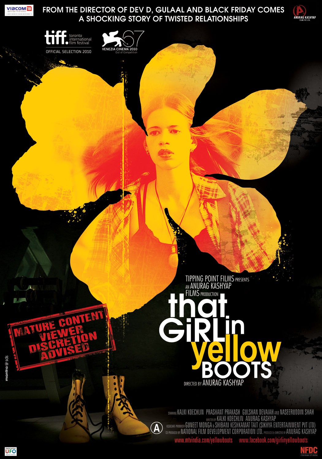 Extra Large Movie Poster Image for That Girl in Yellow Boots (#2 of 3)