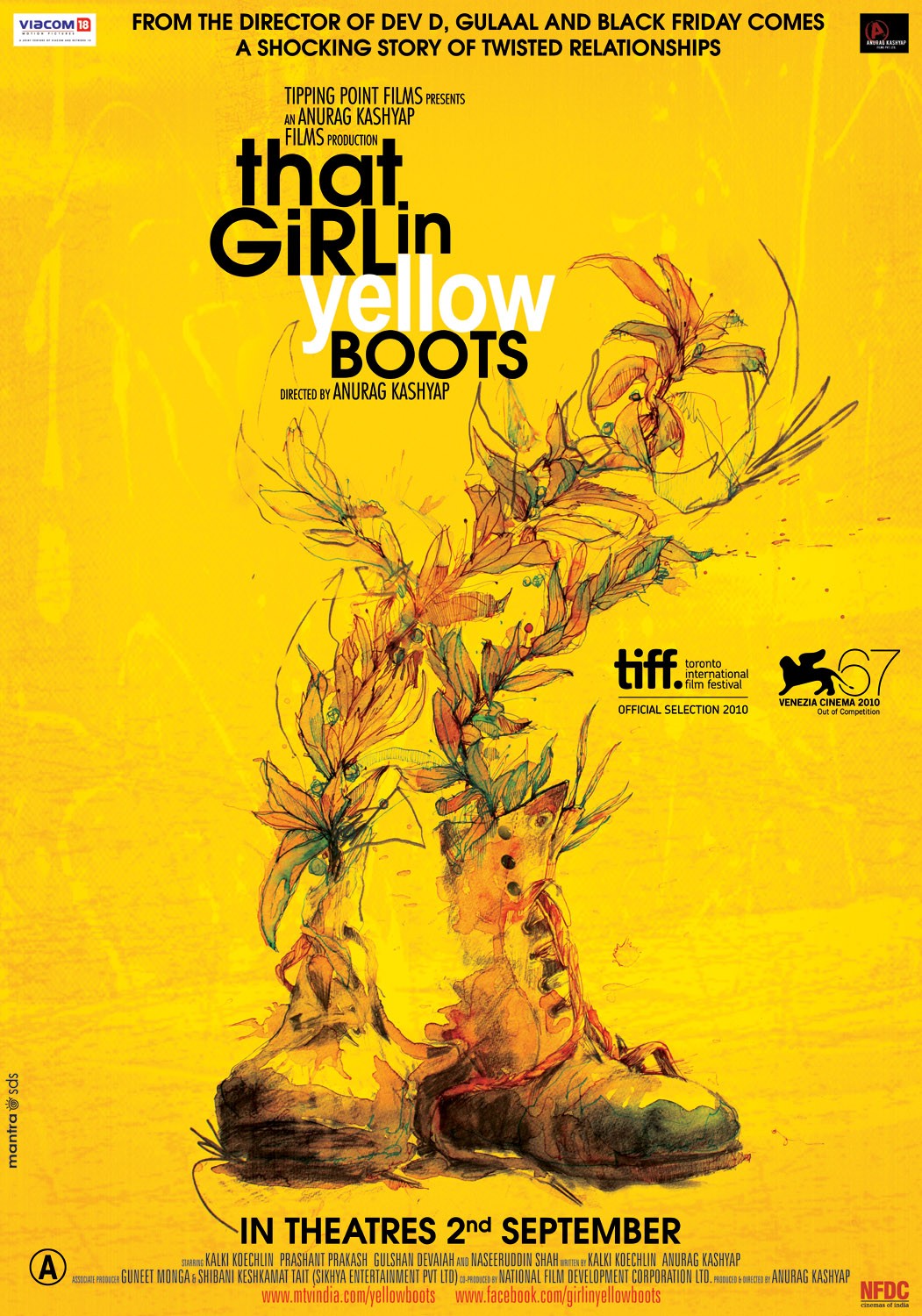 Extra Large Movie Poster Image for That Girl in Yellow Boots (#3 of 3)