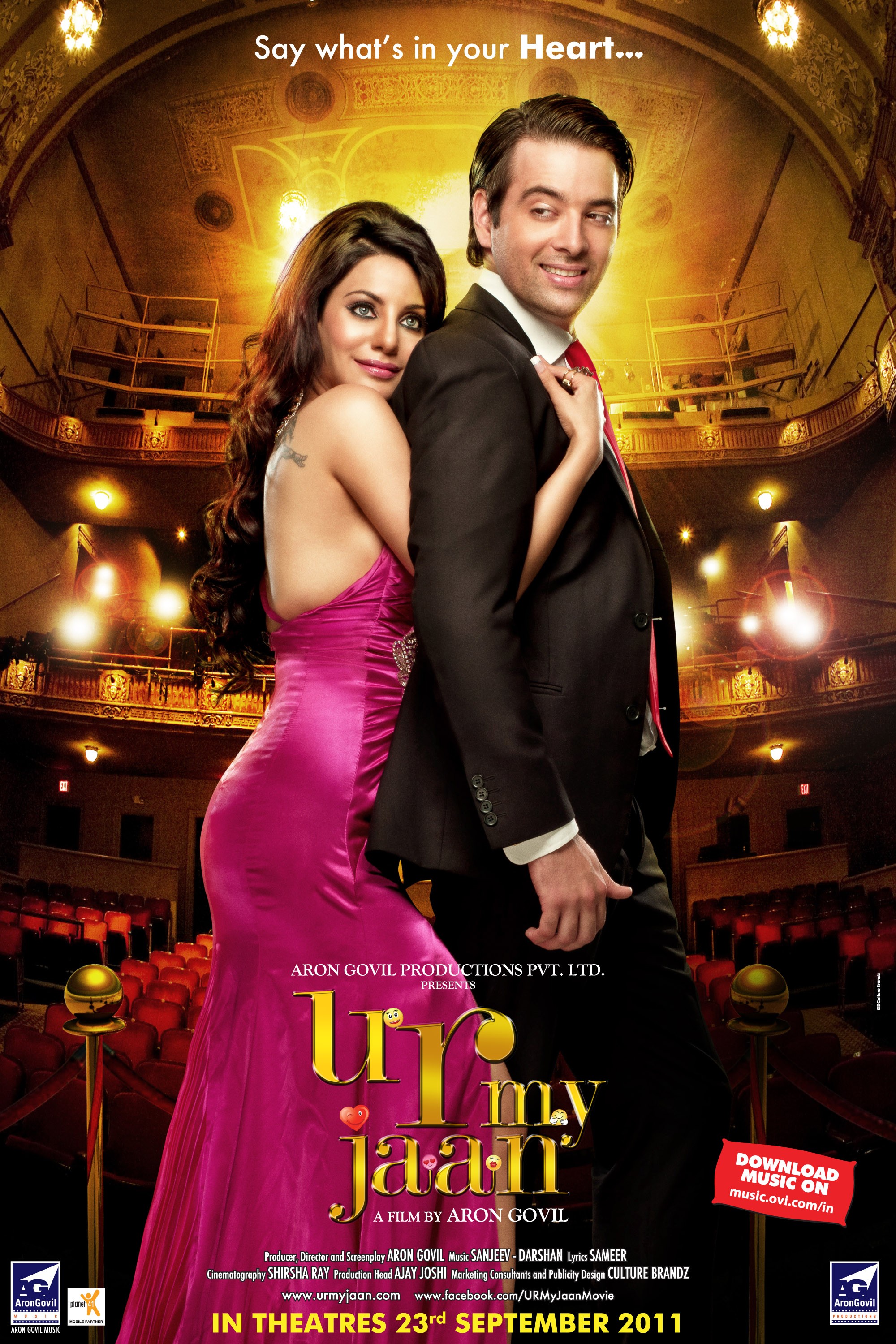 Mega Sized Movie Poster Image for U R My Jaan (#5 of 6)