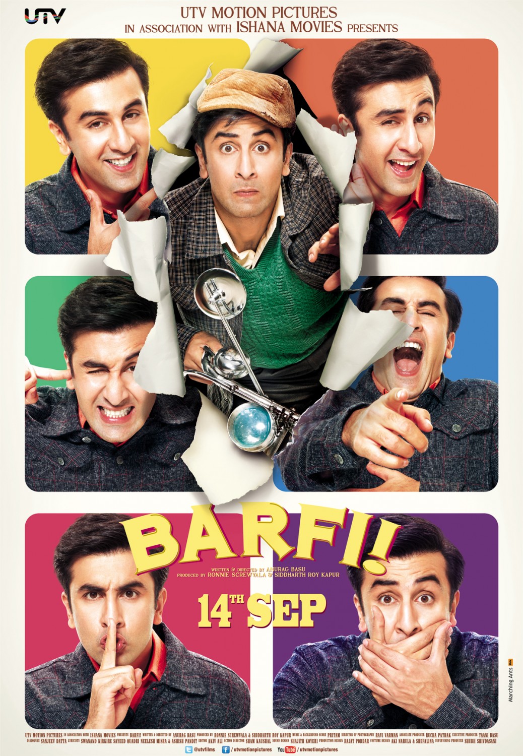Extra Large Movie Poster Image for Barfi! (#2 of 5)