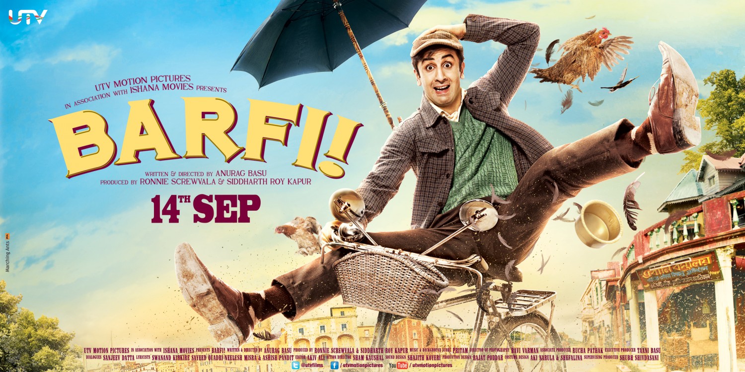 Extra Large Movie Poster Image for Barfi! (#5 of 5)