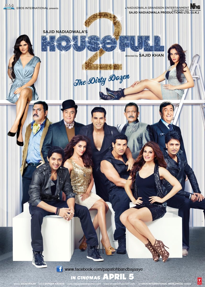 Extra Large Movie Poster Image for Housefull 2 