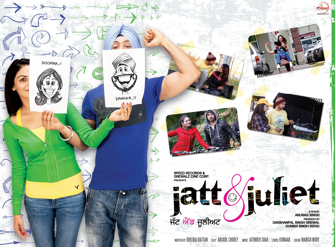 Extra Large Movie Poster Image for Jatt & Juliet (#8 of 9)