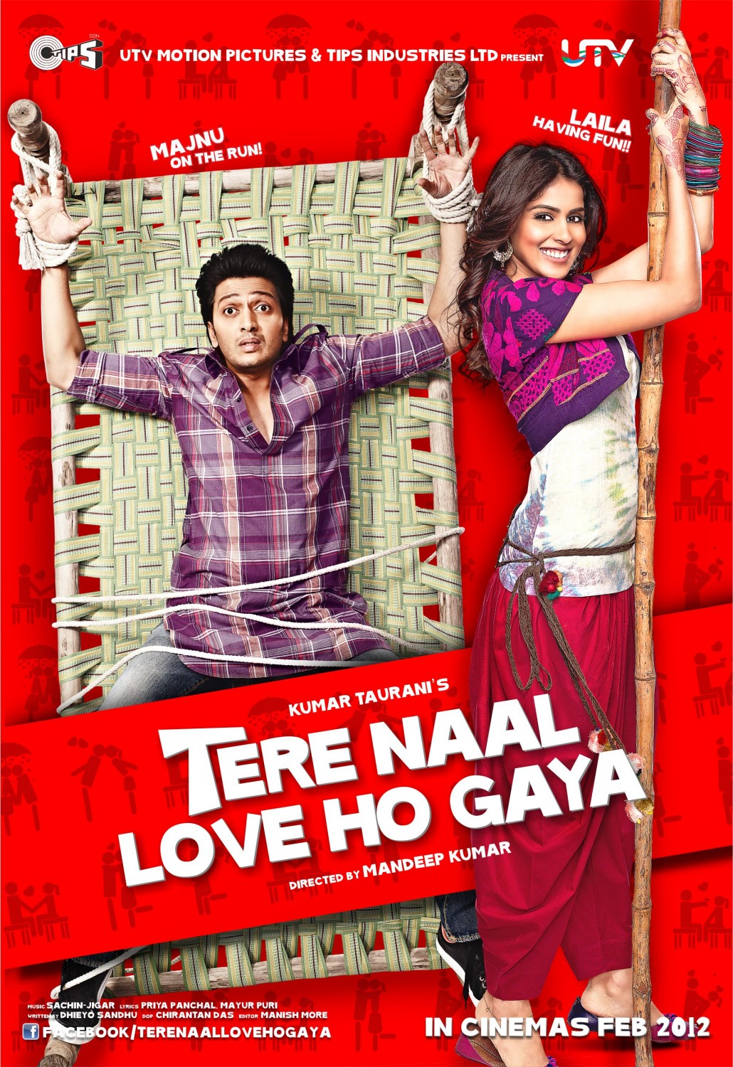 Extra Large Movie Poster Image for Tere Naal Love Ho Gaya (#4 of 5)