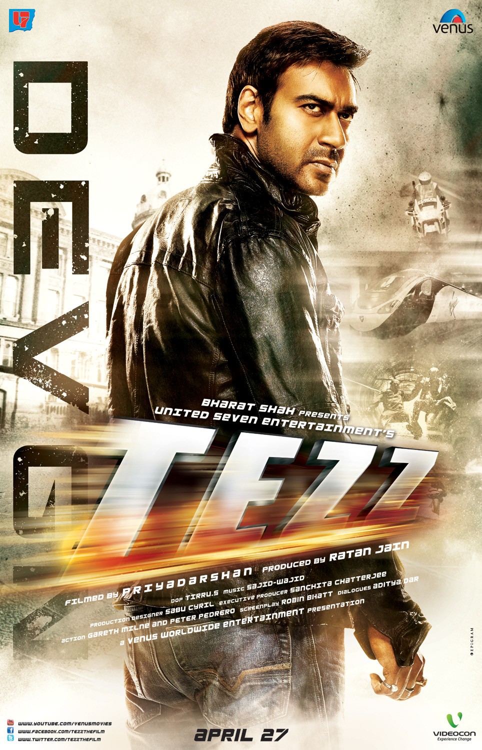 Extra Large Movie Poster Image for Tezz (#1 of 12)