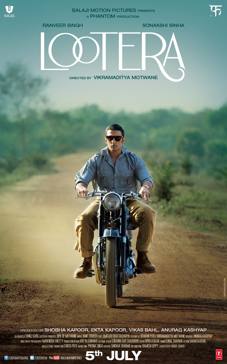 Extra Large Movie Poster Image for Lootera (#1 of 16)