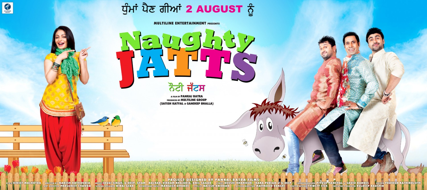 Extra Large Movie Poster Image for Naughty Jatts (#4 of 5)