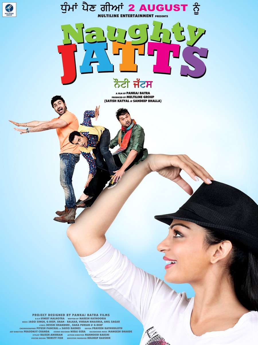 Extra Large Movie Poster Image for Naughty Jatts (#1 of 5)