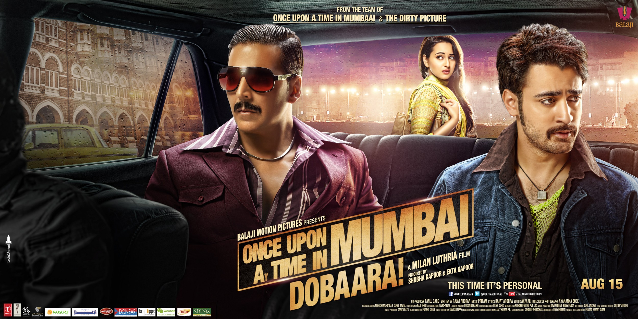 Mega Sized Movie Poster Image for Once Upon a Time in Mumbai Dobaara! (#4 of 11)