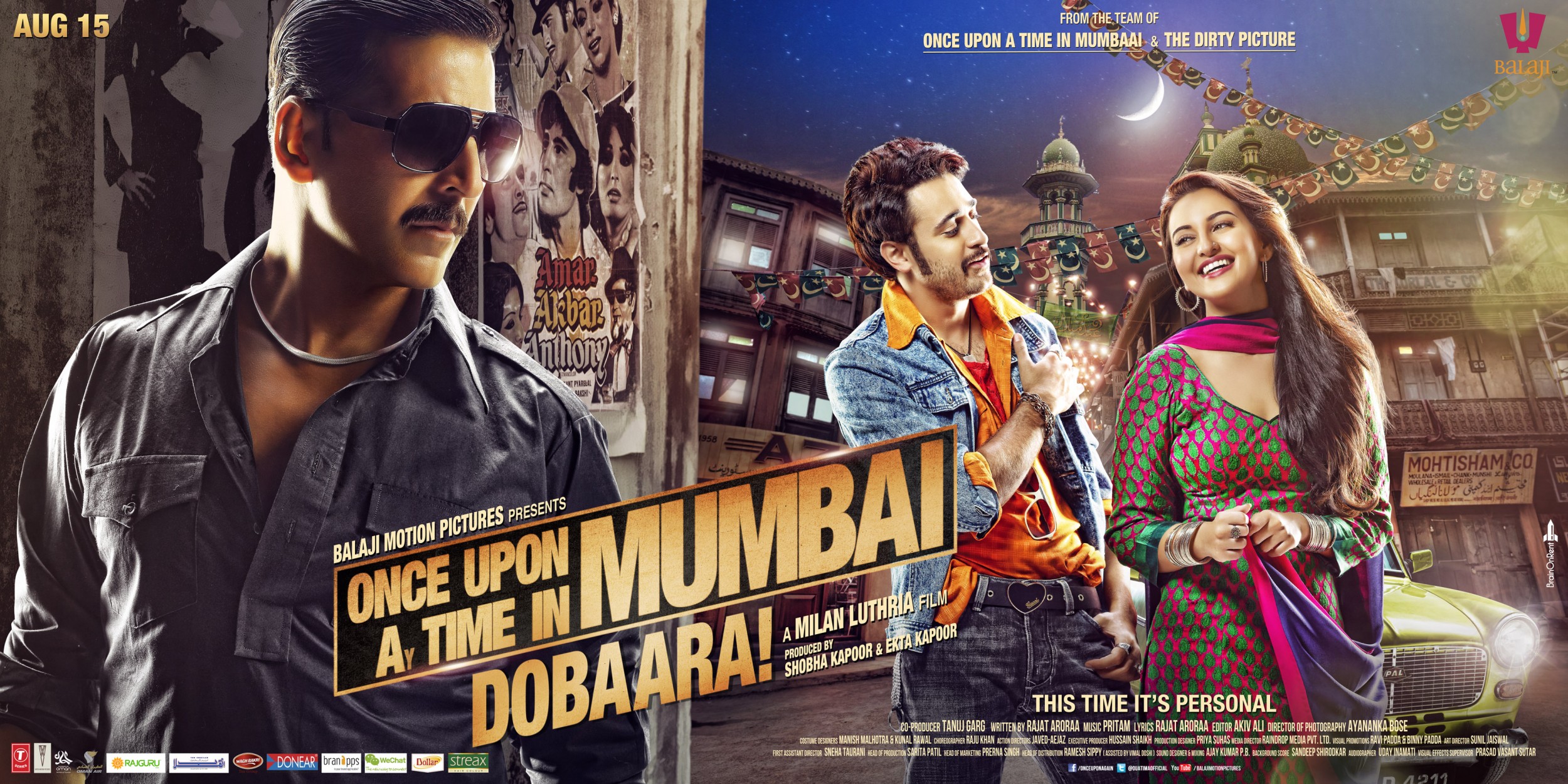 Mega Sized Movie Poster Image for Once Upon a Time in Mumbai Dobaara! (#6 of 11)