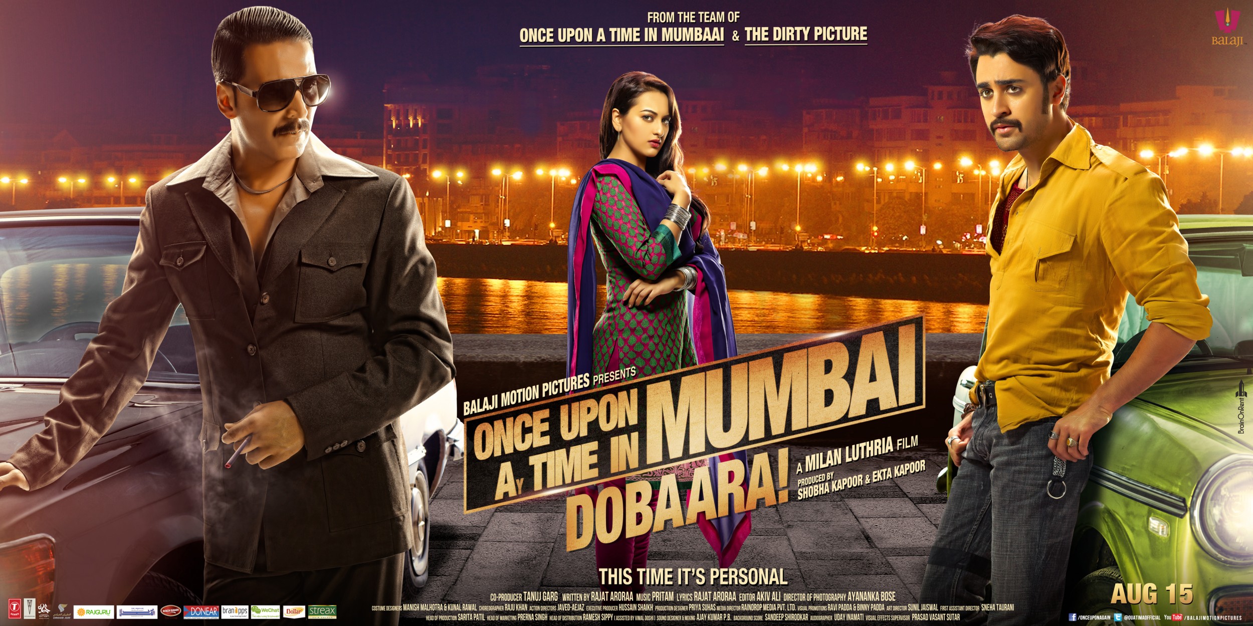 Mega Sized Movie Poster Image for Once Upon a Time in Mumbai Dobaara! (#9 of 11)