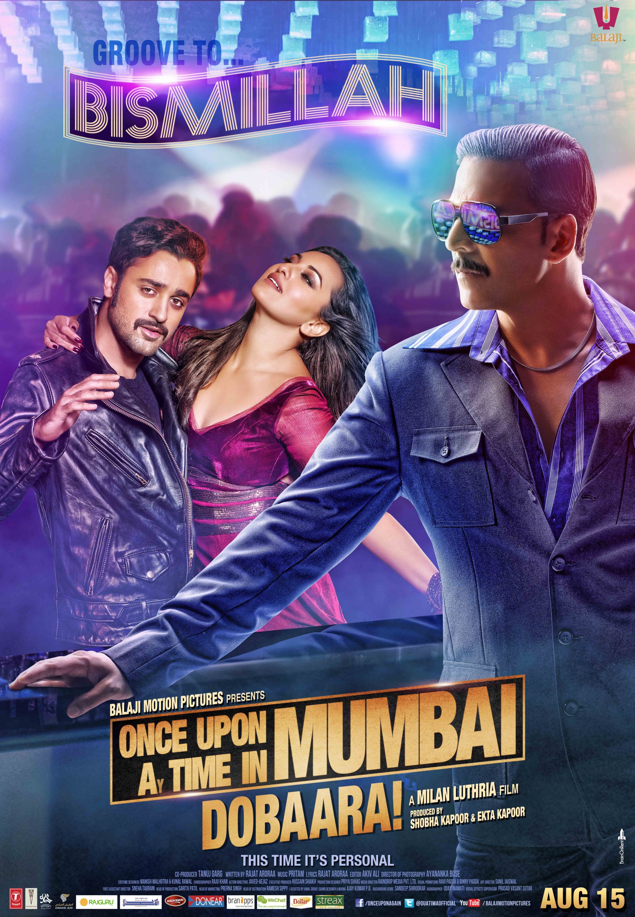 Mega Sized Movie Poster Image for Once Upon a Time in Mumbai Dobaara! (#1 of 11)