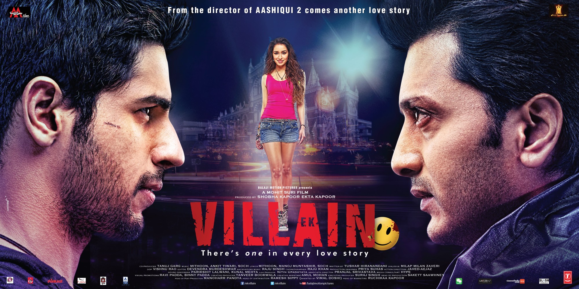 Mega Sized Movie Poster Image for Ek Villain (#4 of 4)