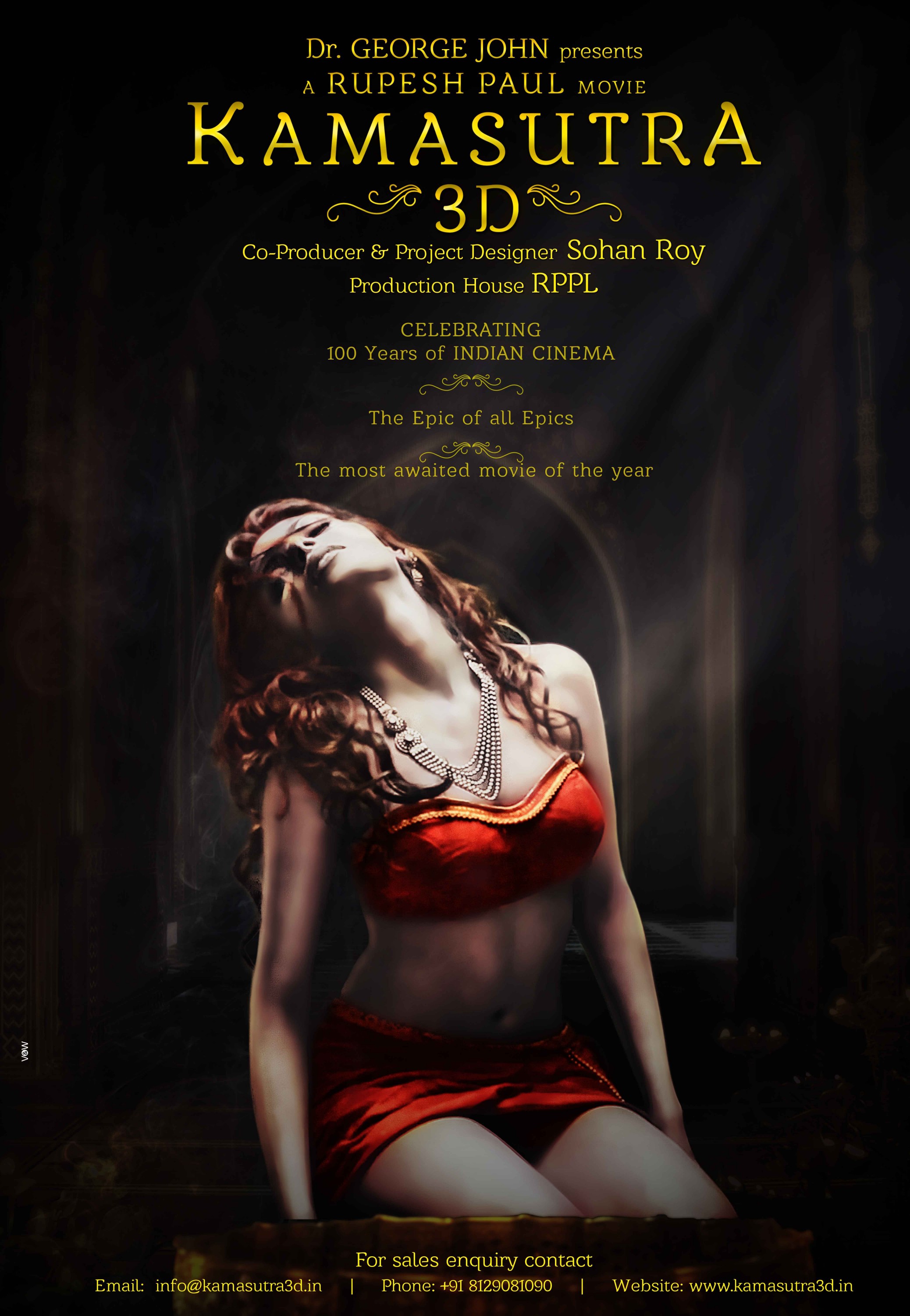 Mega Sized Movie Poster Image for Kamasutra 3D (#8 of 8)