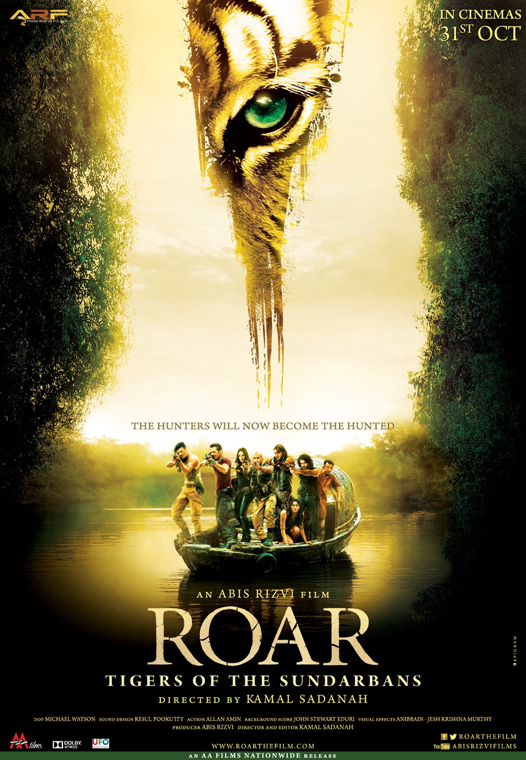 Extra Large Movie Poster Image for ROAR: Tigers of the Sundarbans (#1 of 5)