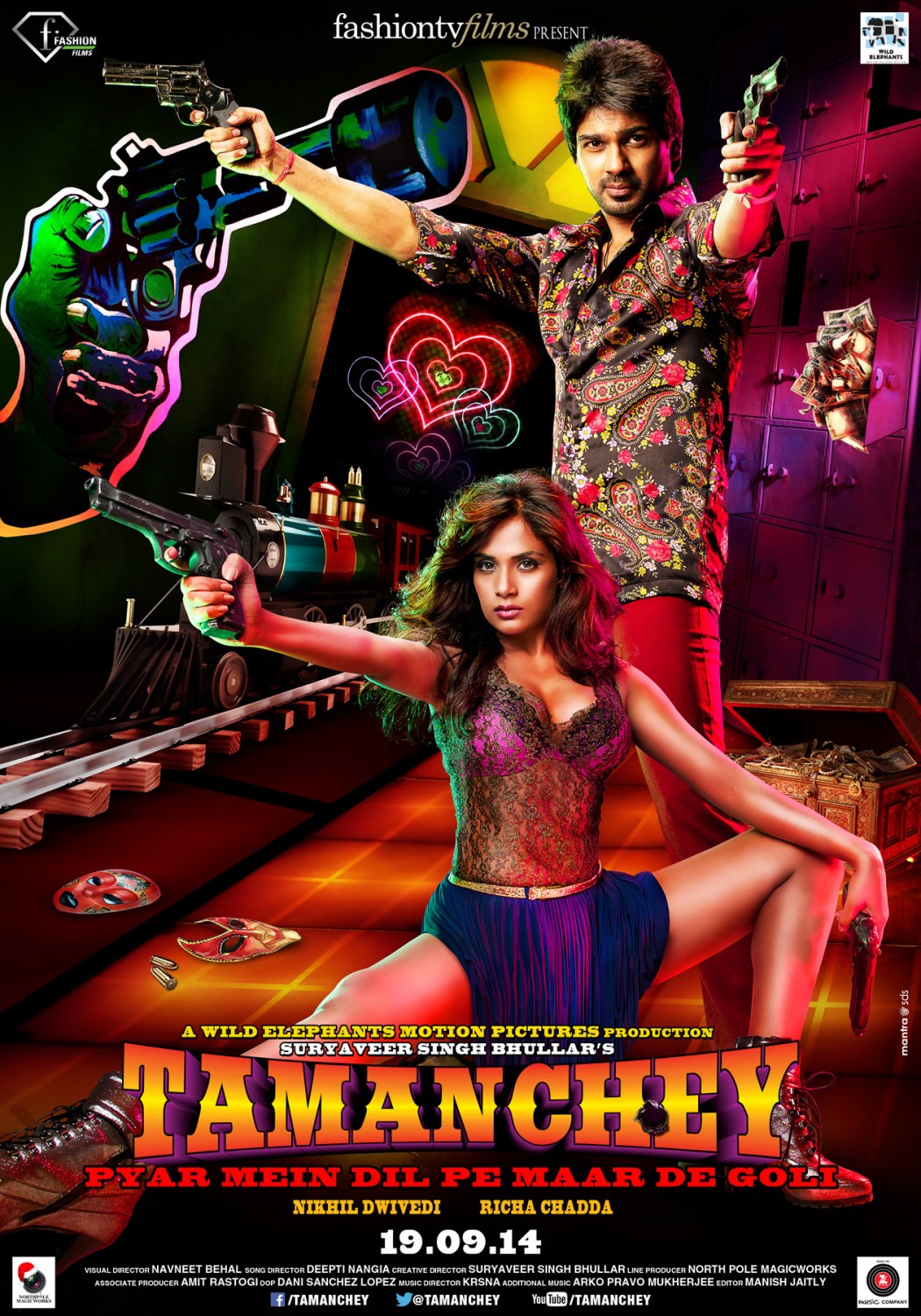 Extra Large Movie Poster Image for Tamanchey (#2 of 2)