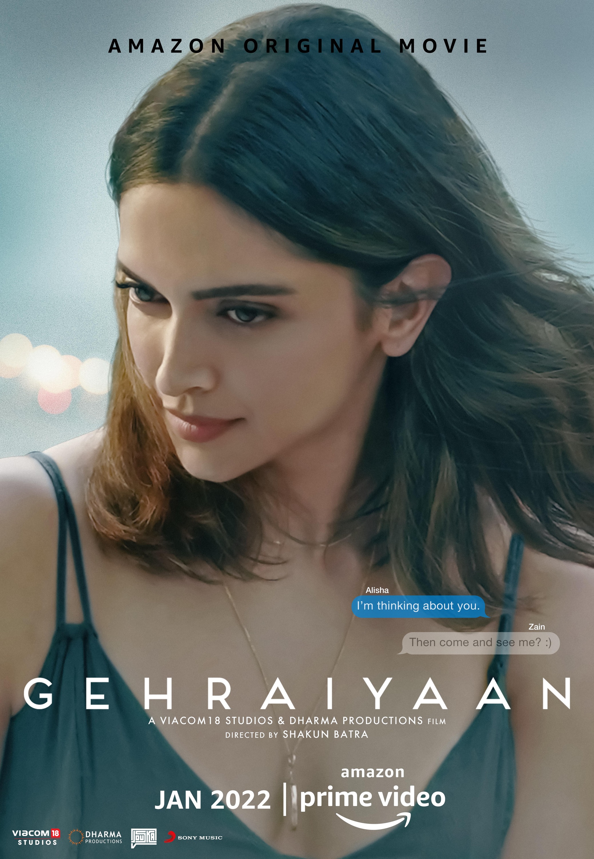 Mega Sized Movie Poster Image for Gehraiyaan (#17 of 18)