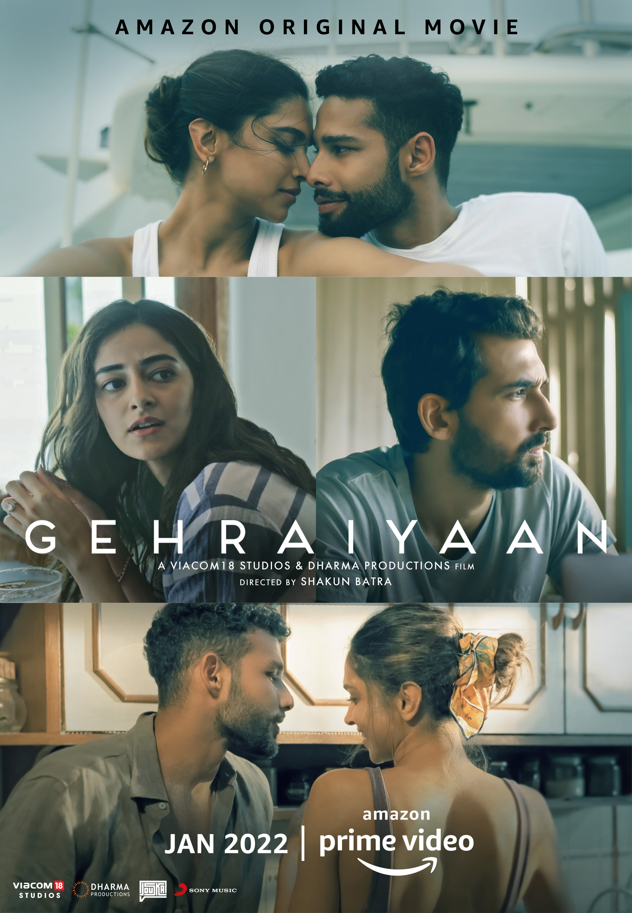 Mega Sized Movie Poster Image for Gehraiyaan (#18 of 18)