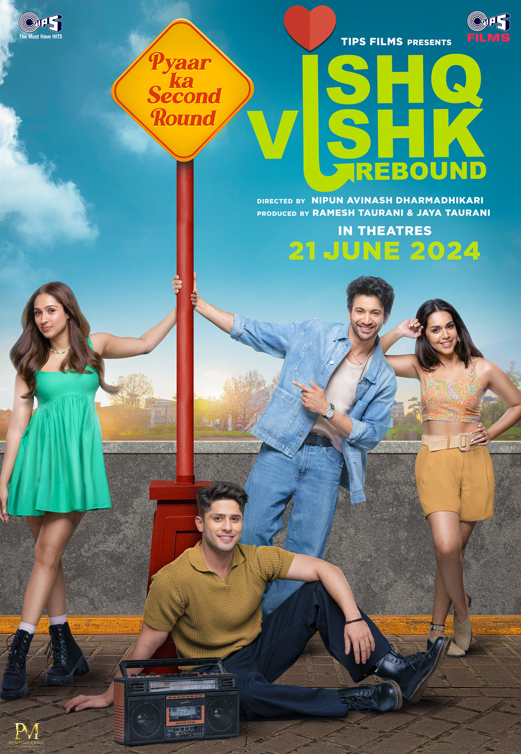 Extra Large Movie Poster Image for Ishq Vishk Rebound (#1 of 7)