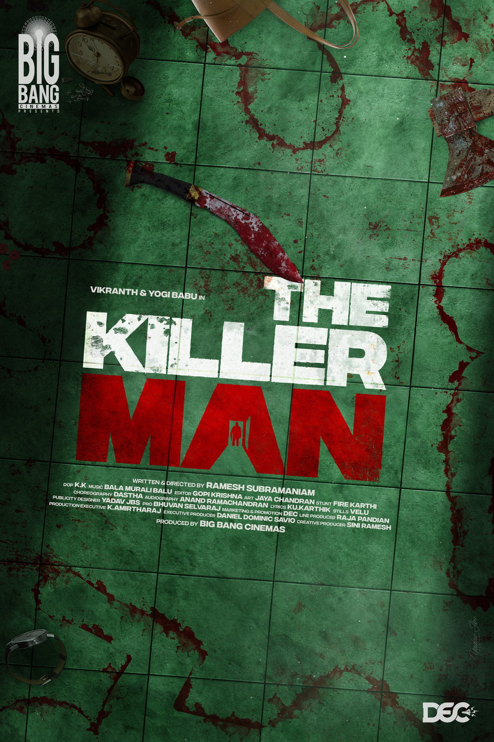 Extra Large Movie Poster Image for The Killer Man (#1 of 2)