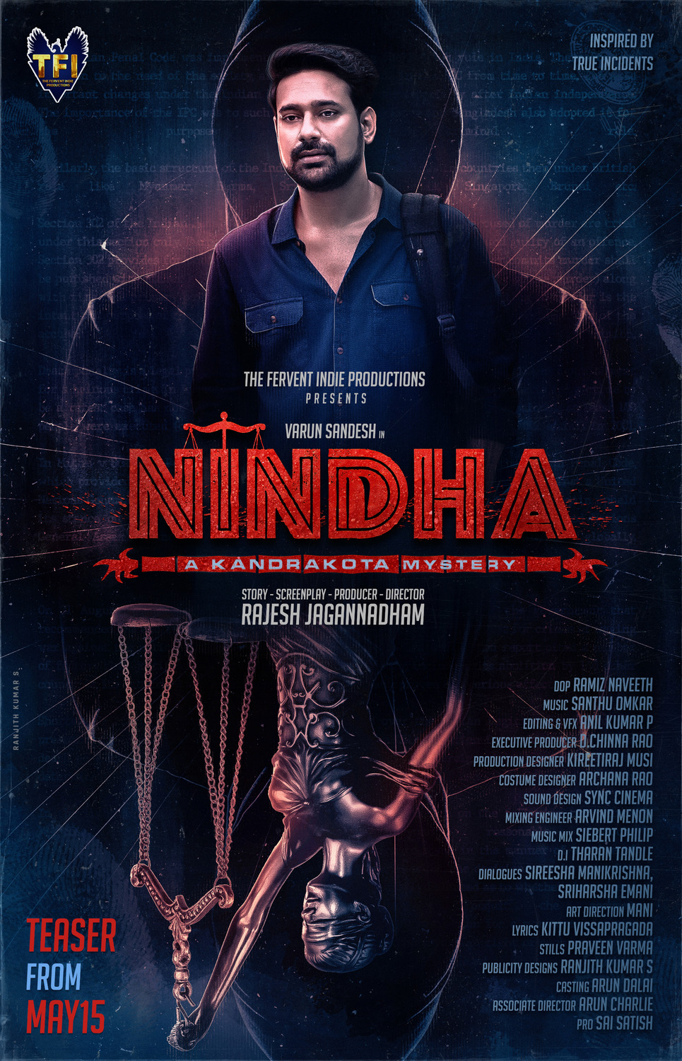 Extra Large Movie Poster Image for Nindha (#12 of 13)