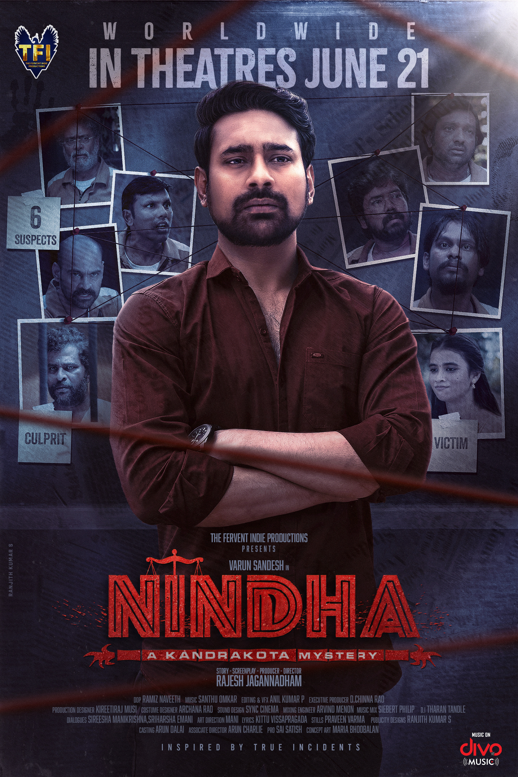 Mega Sized Movie Poster Image for Nindha (#5 of 13)