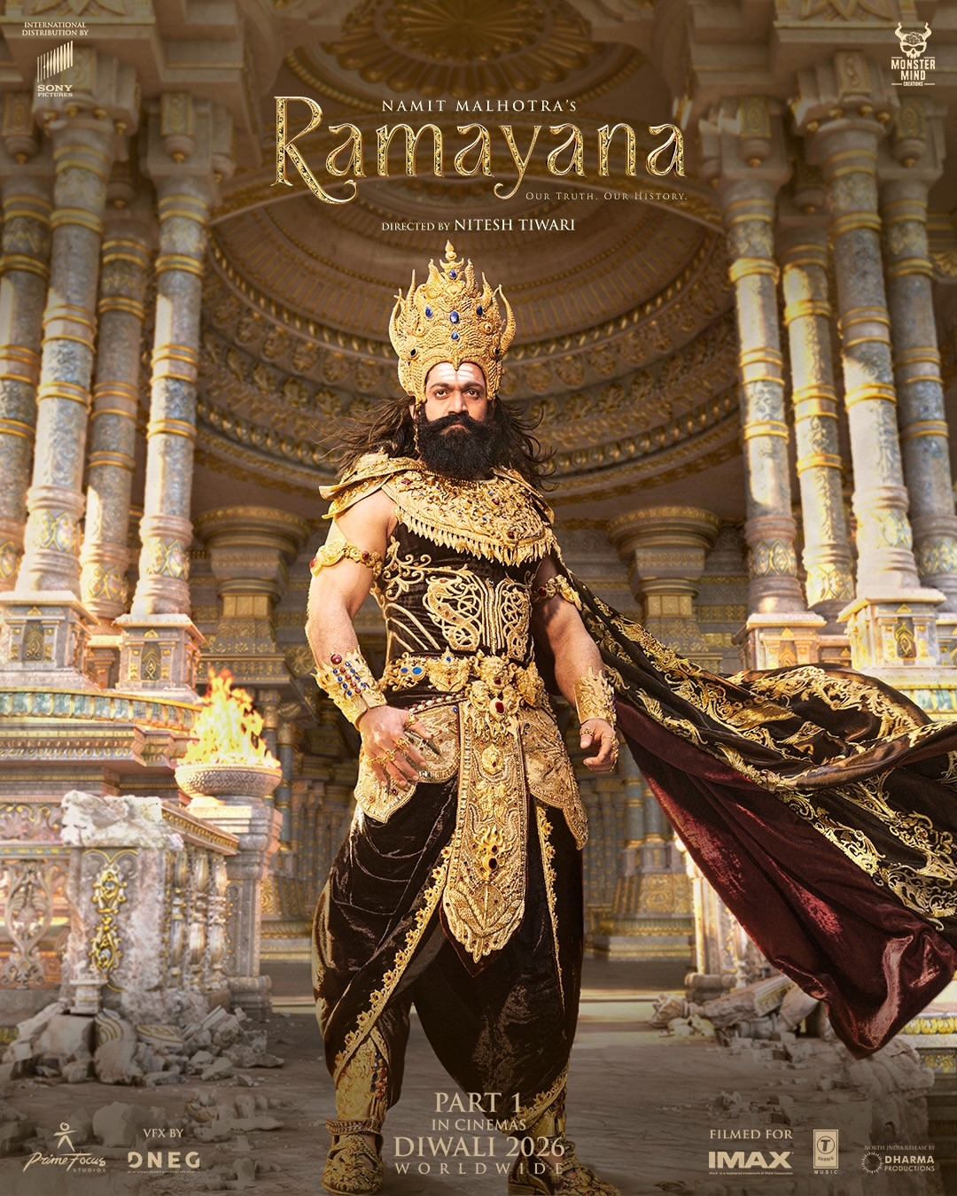 Extra Large Movie Poster Image for Ramayana Part 1 (#3 of 3)