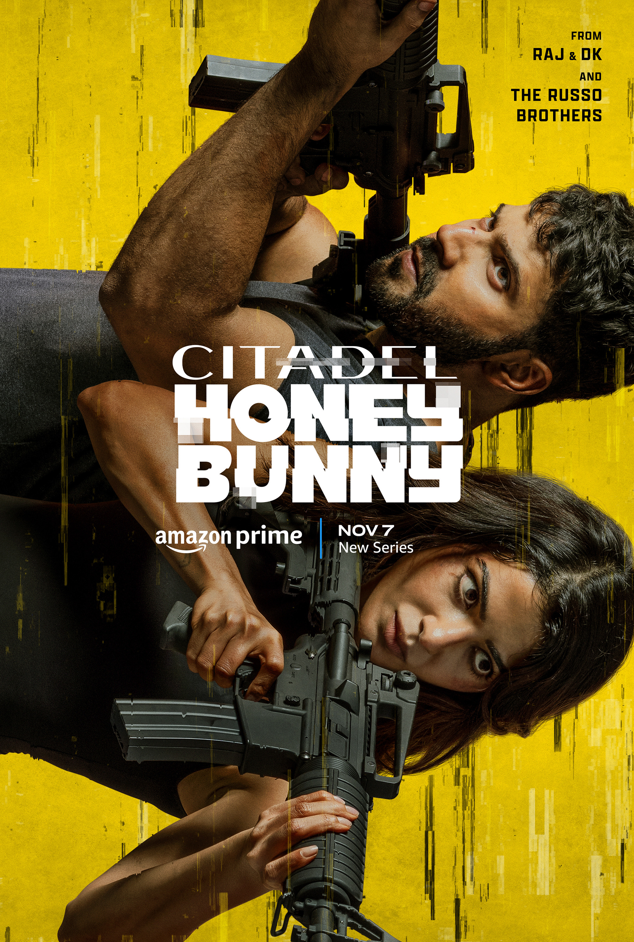 Mega Sized TV Poster Image for Citadel: Honey Bunny 