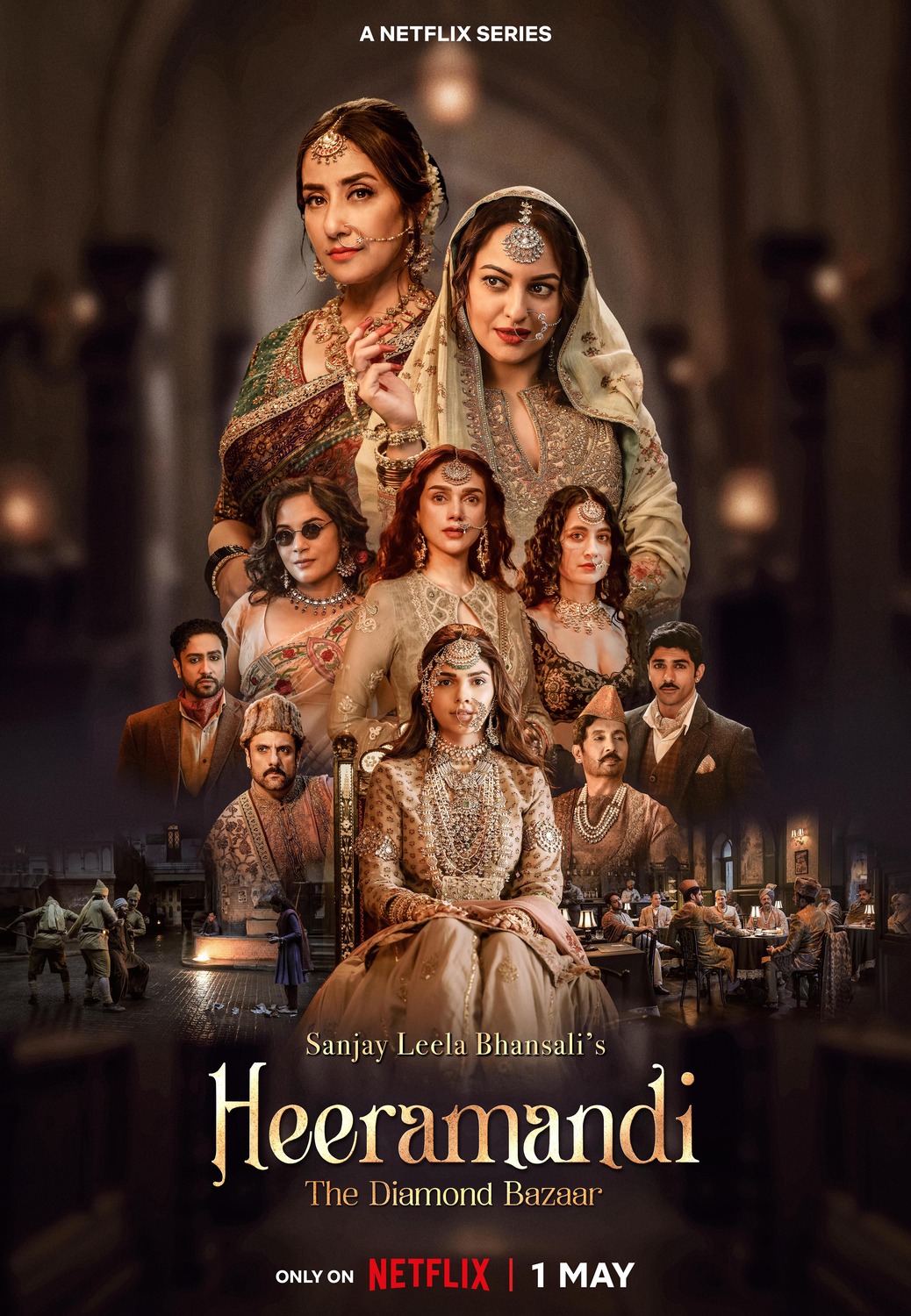 Extra Large TV Poster Image for Heeramandi: The Diamond Bazaar (#3 of 14)