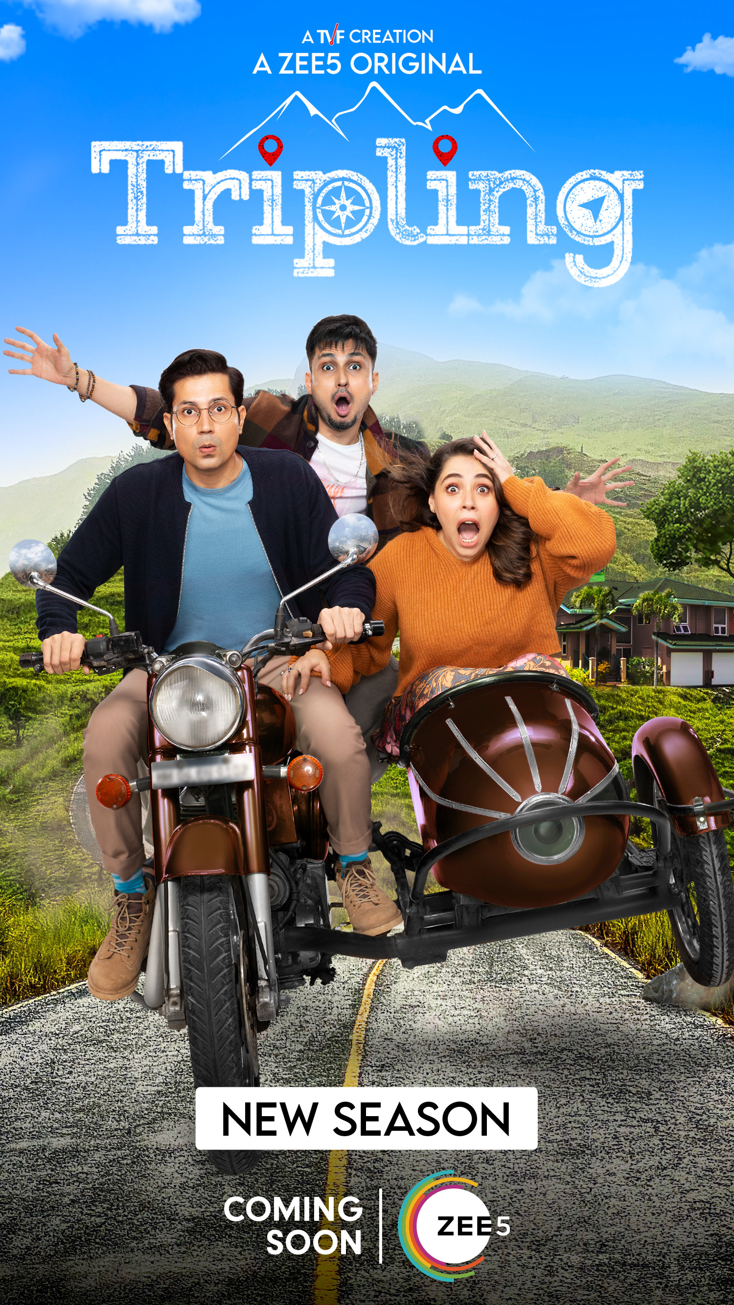 Mega Sized TV Poster Image for TVF Tripling (#3 of 6)