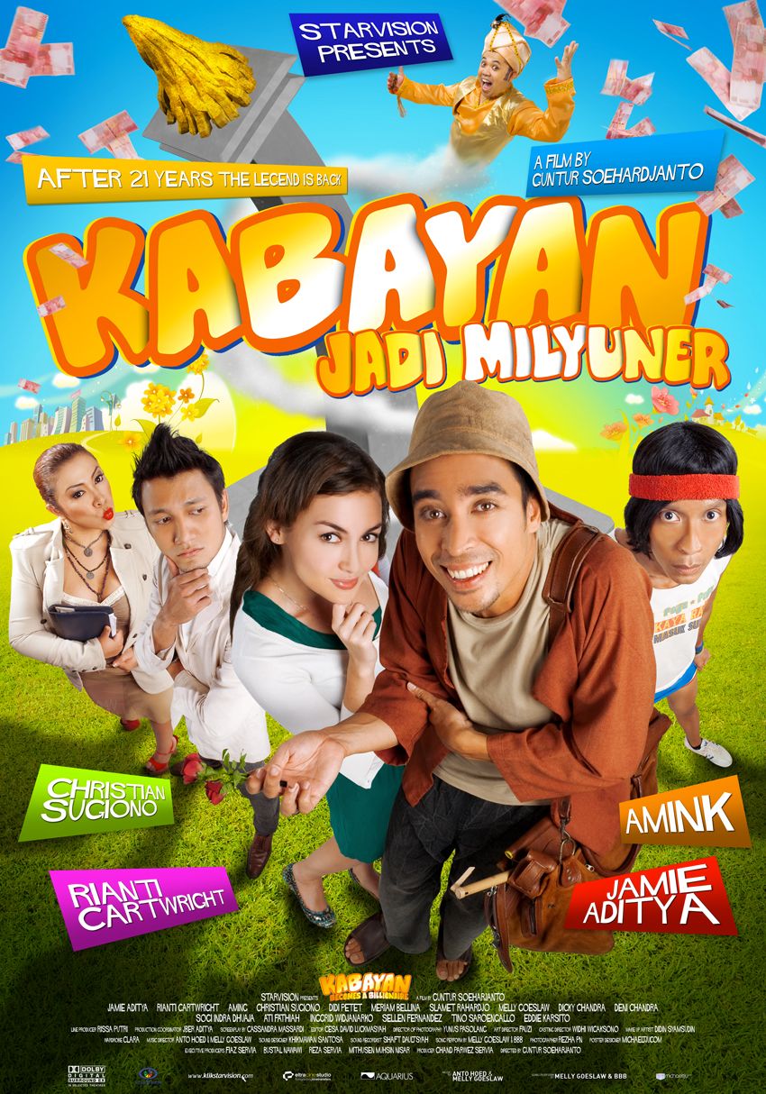 Extra Large Movie Poster Image for Kabayan, Jadi Milyuner (#1 of 2)