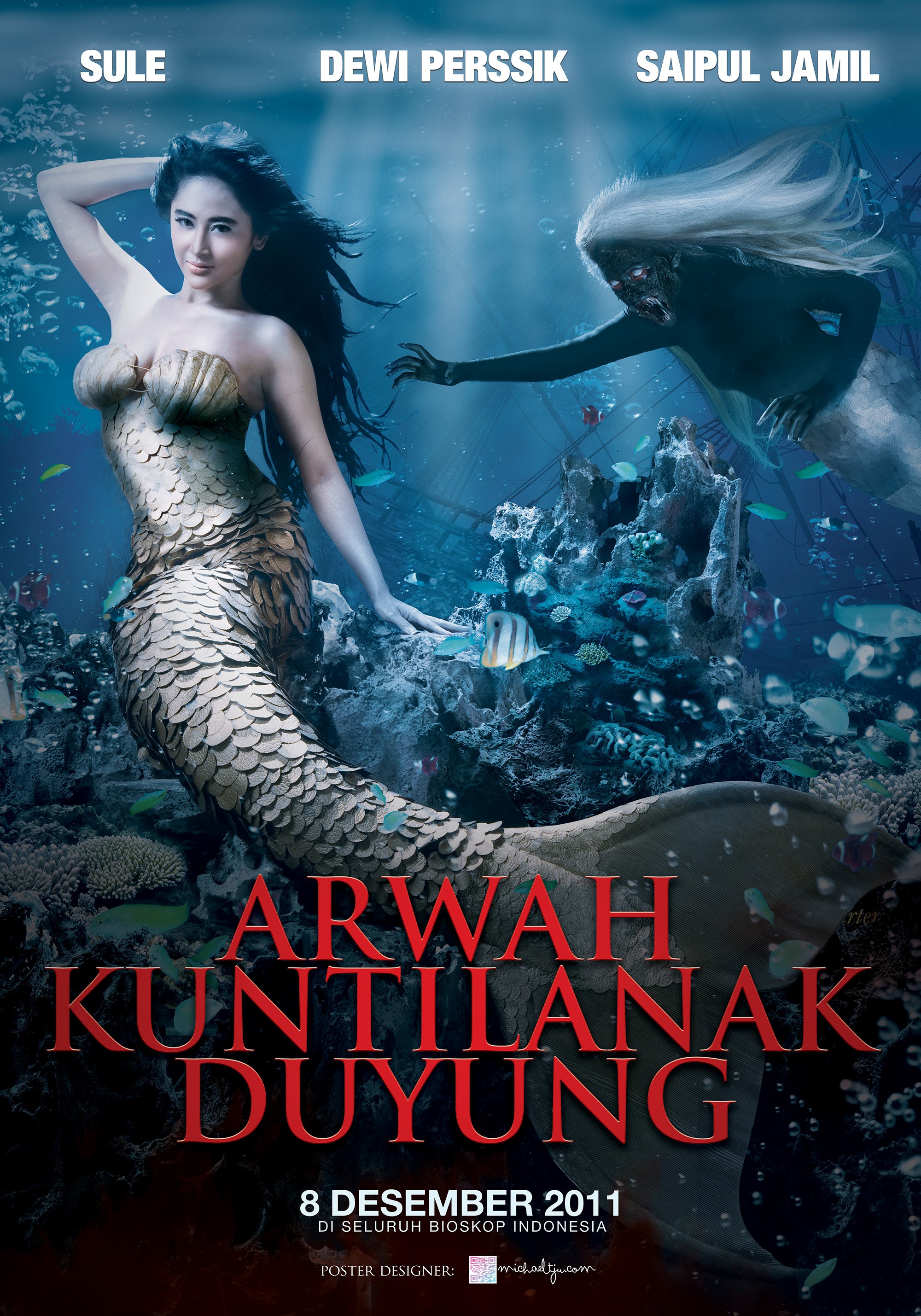 Mega Sized Movie Poster Image for Arwah kuntilanak duyung 