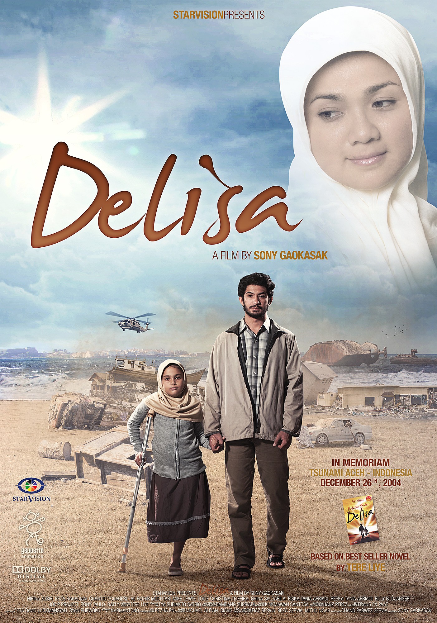 Mega Sized Movie Poster Image for Hafalan shalat Delisa (#2 of 2)