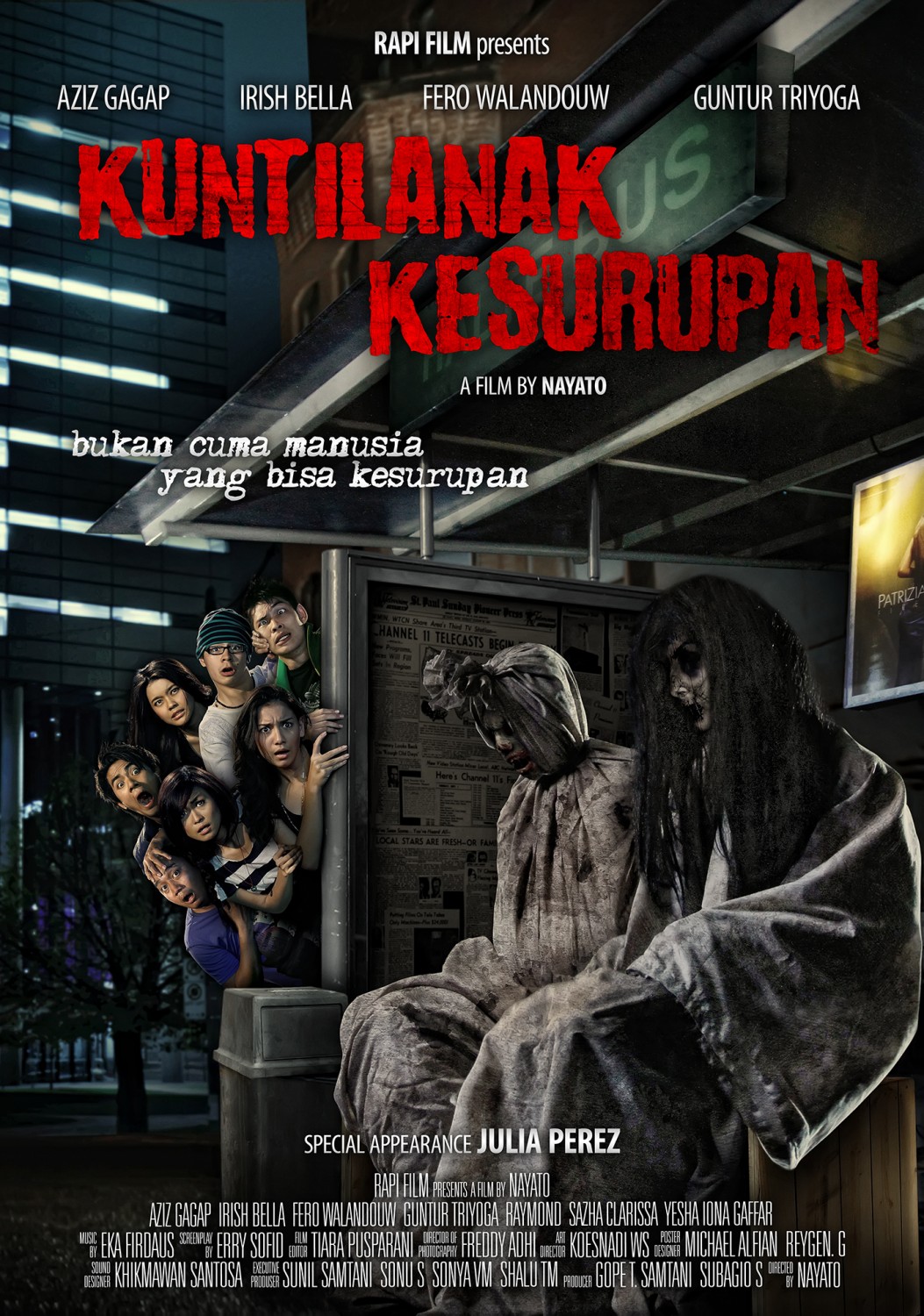 Extra Large Movie Poster Image for Kuntilanak kesurupan 