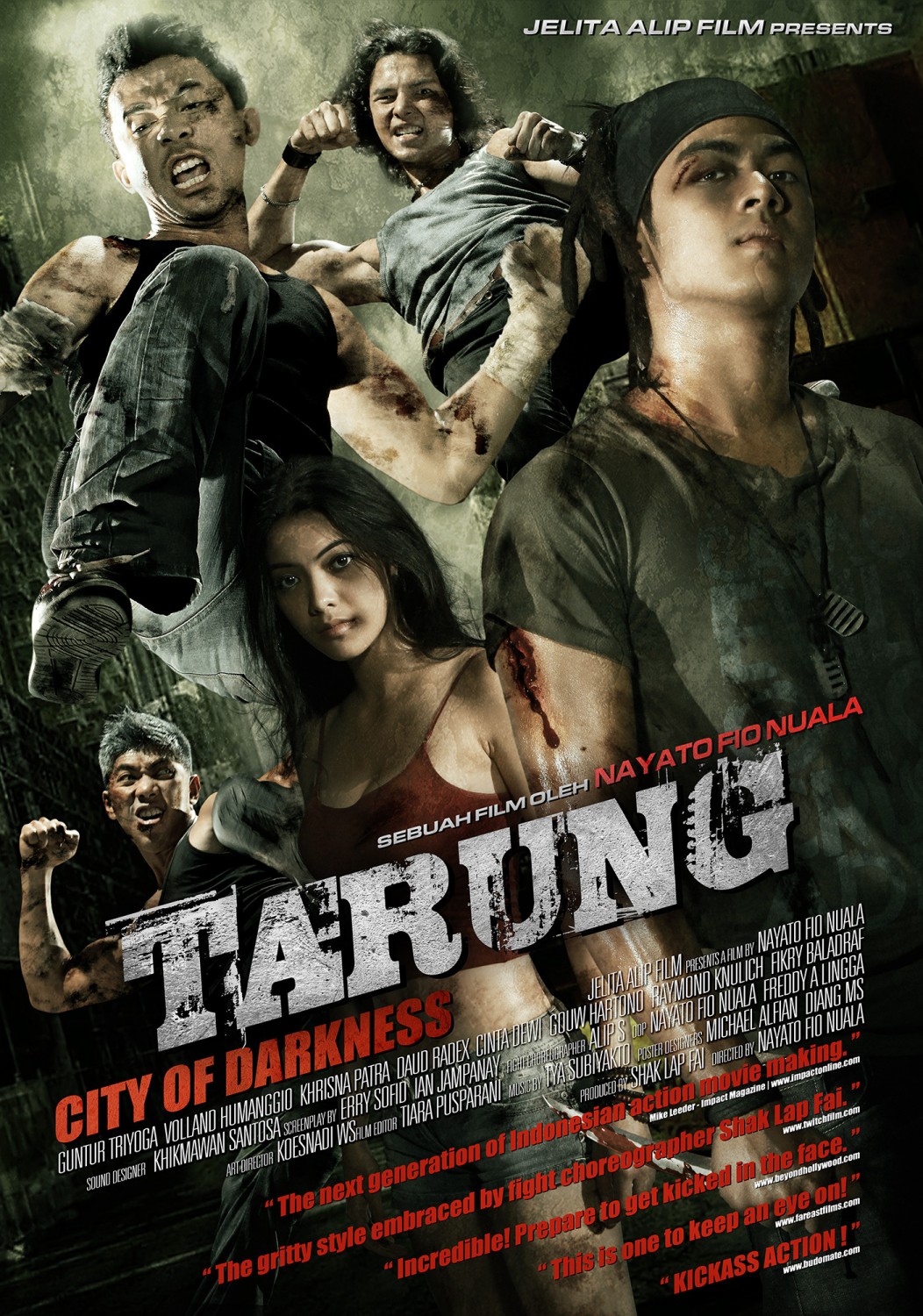 Extra Large Movie Poster Image for Tarung: City of the Darkness (#2 of 3)