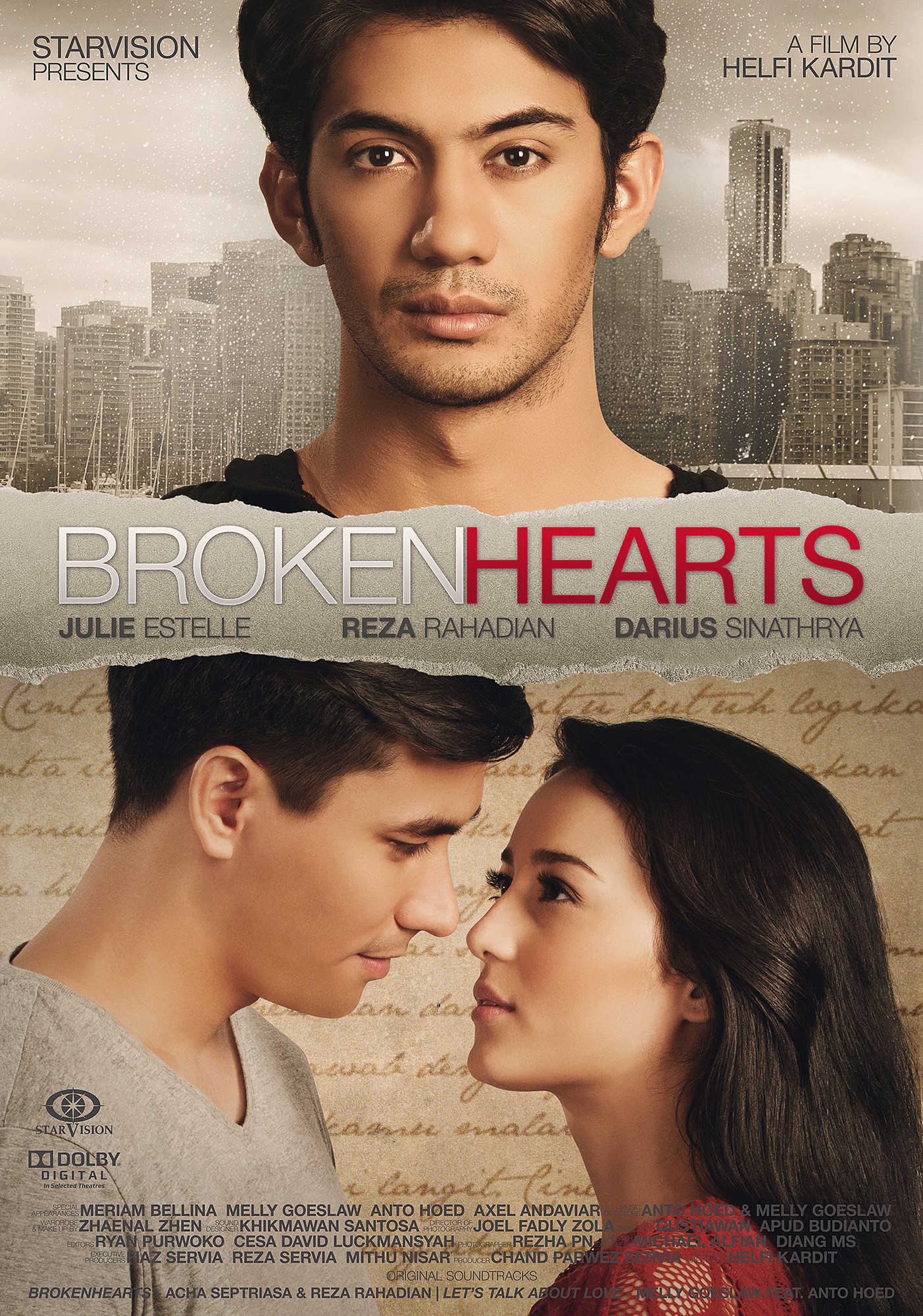 Mega Sized Movie Poster Image for Brokenhearts (#1 of 3)