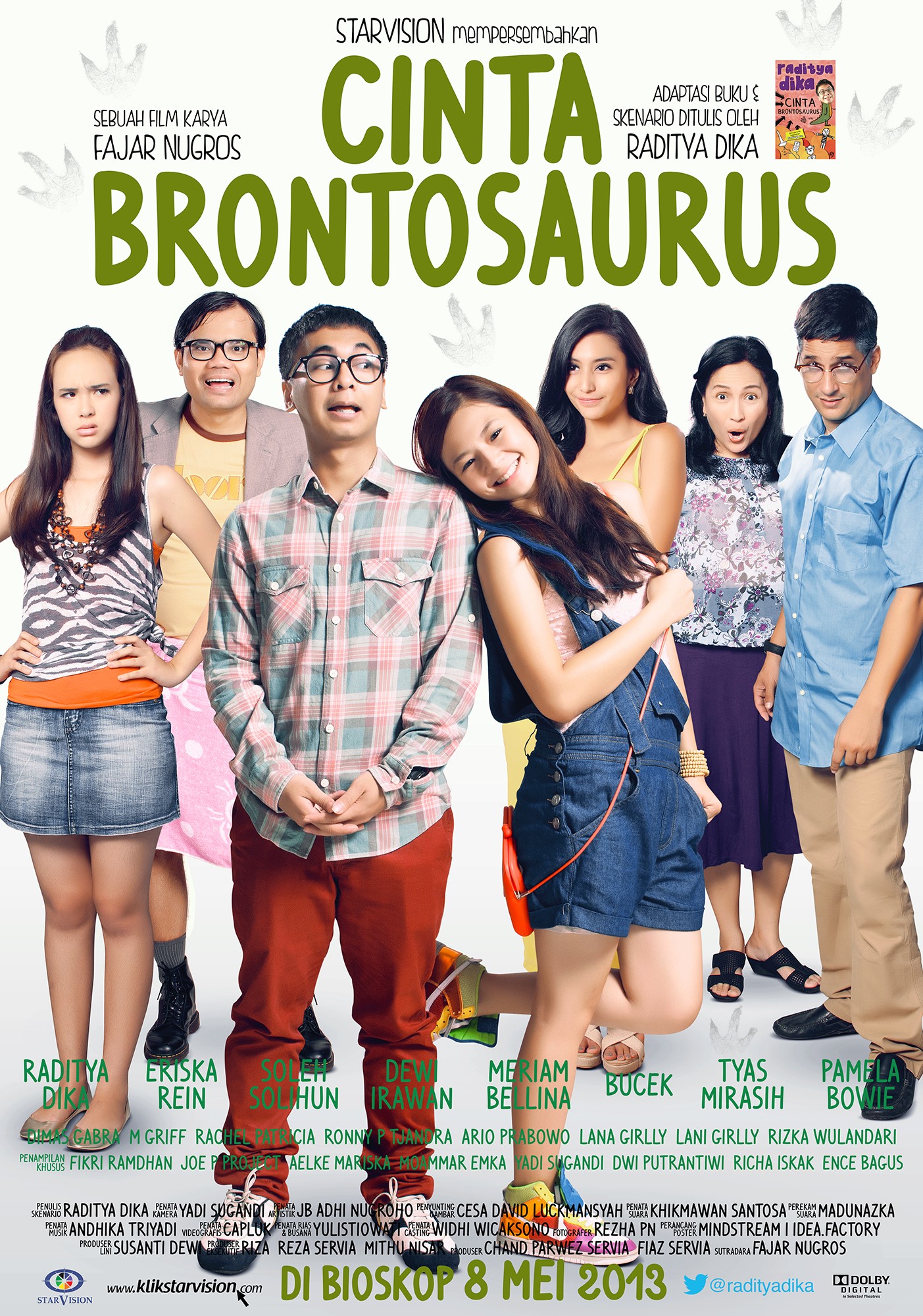 Mega Sized Movie Poster Image for Cinta Brontosaurus (#2 of 2)