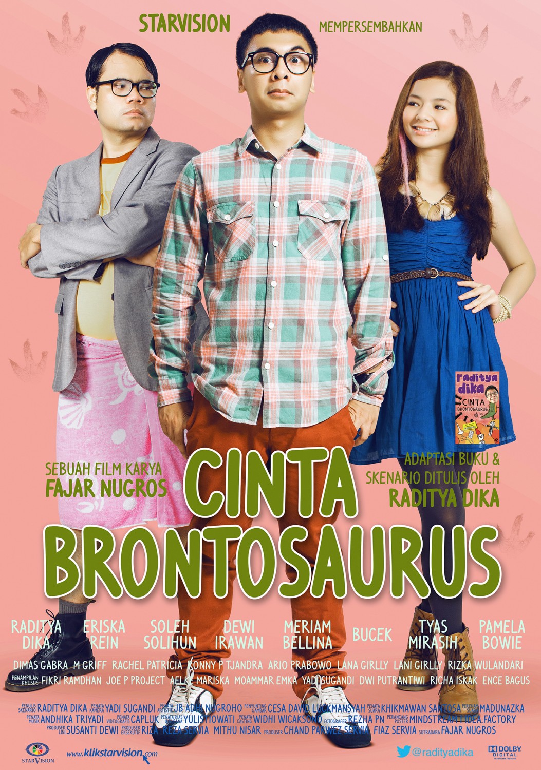 Extra Large Movie Poster Image for Cinta Brontosaurus (#1 of 2)