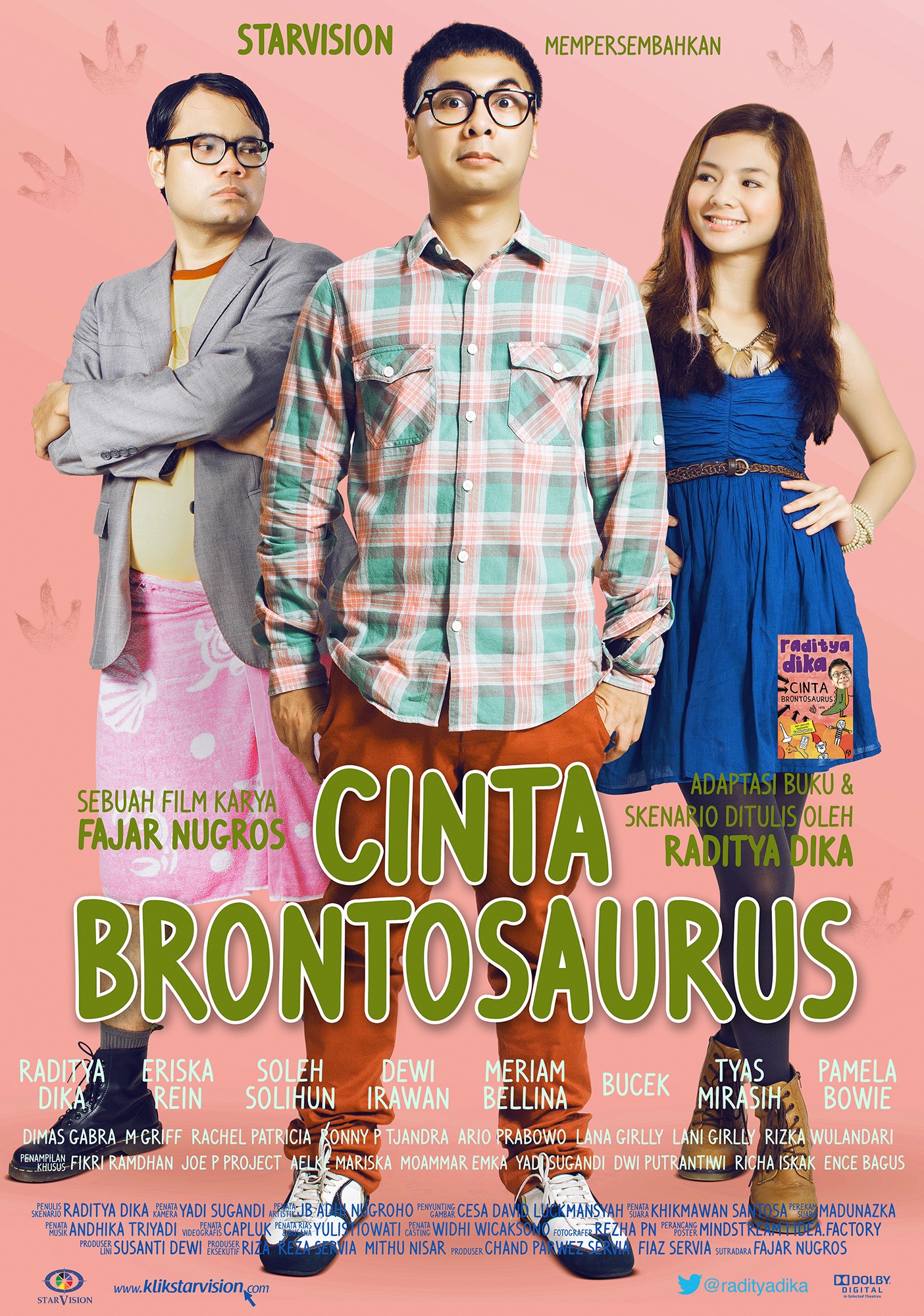 Mega Sized Movie Poster Image for Cinta Brontosaurus (#1 of 2)