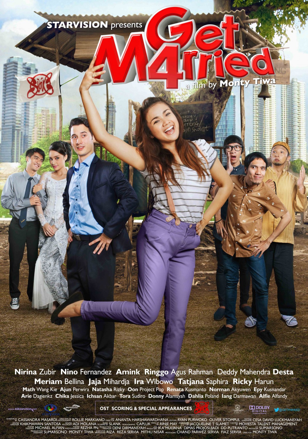 Extra Large Movie Poster Image for Get Married 4 