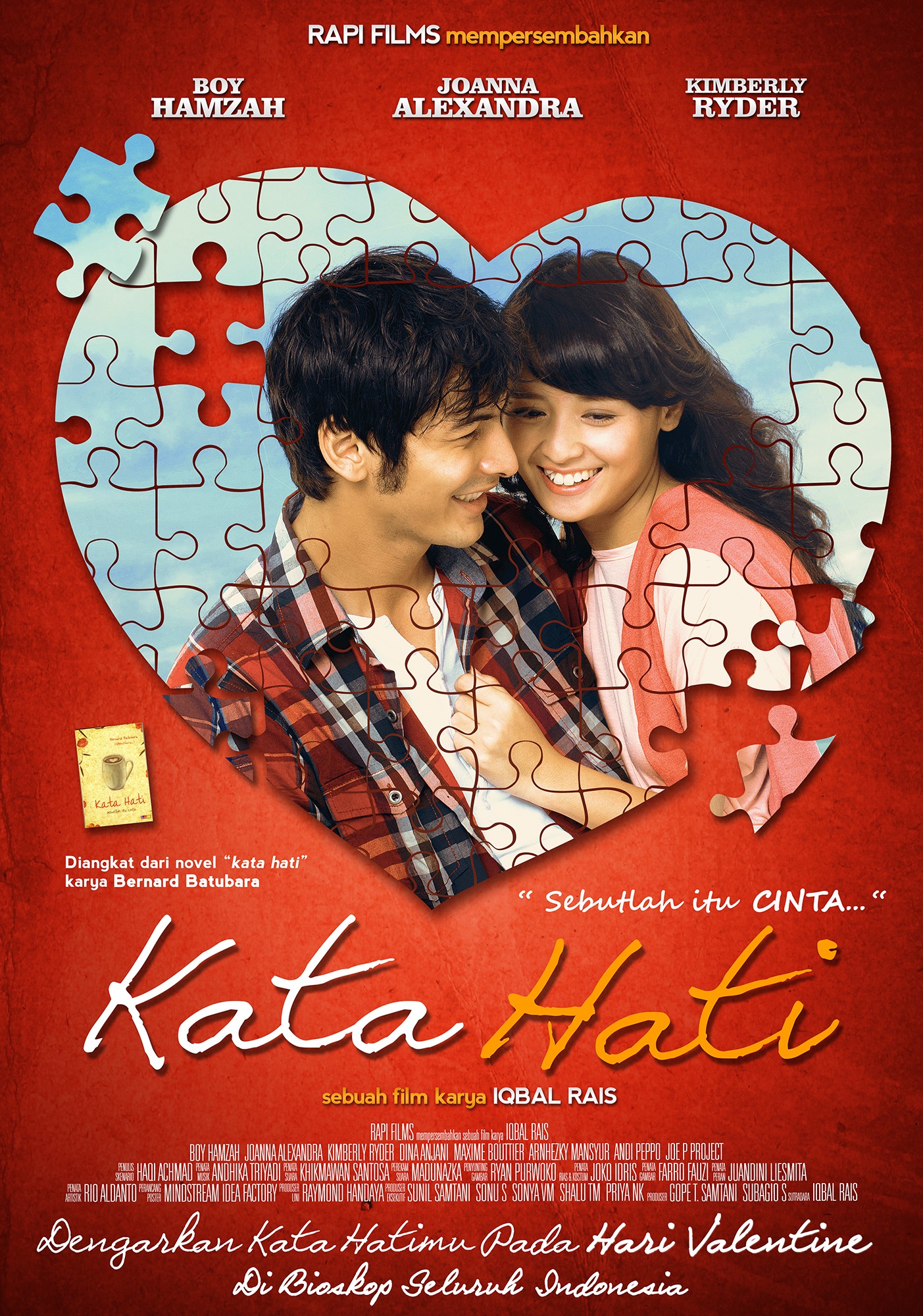 Mega Sized Movie Poster Image for Kata Hati (#2 of 2)