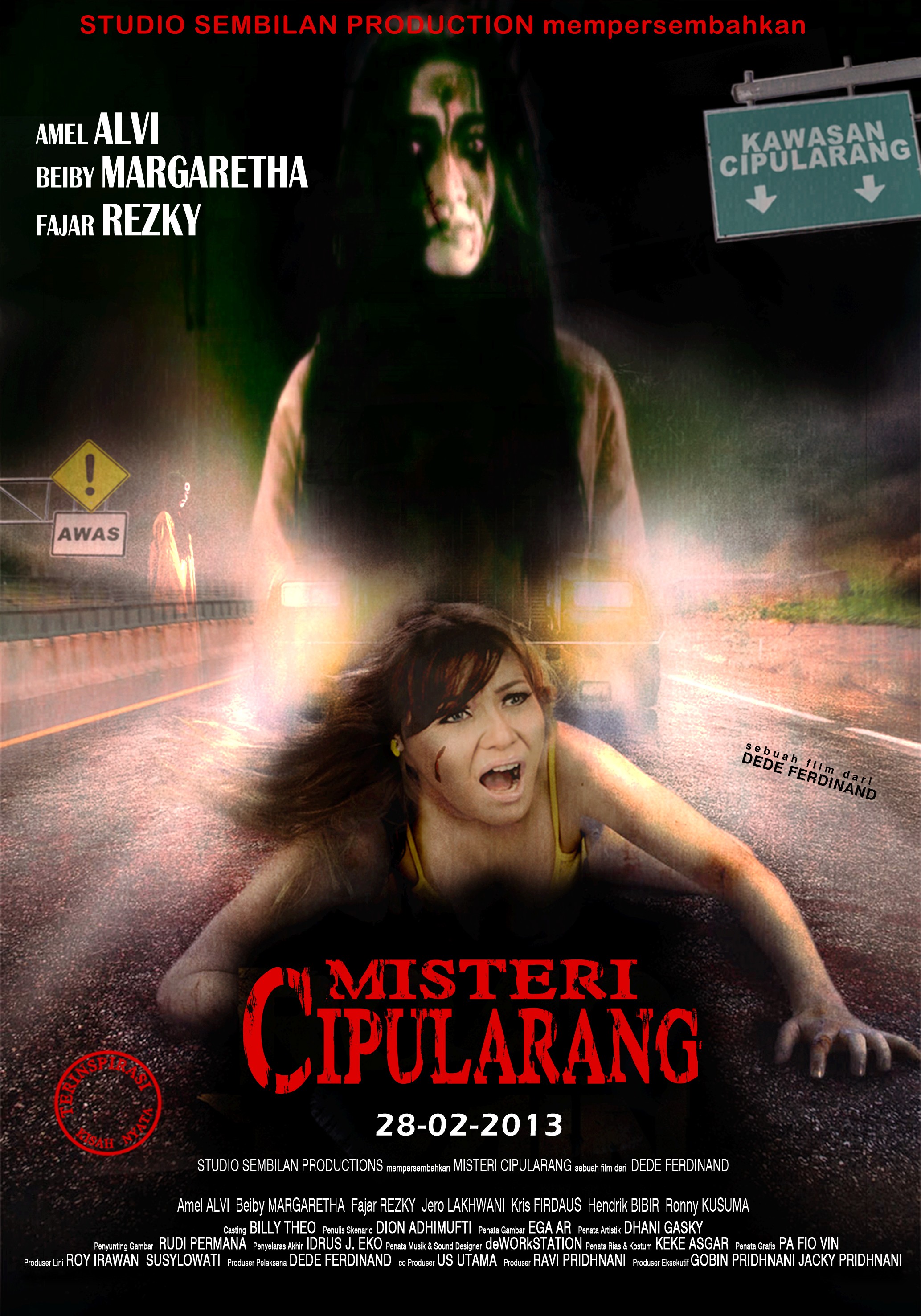 Mega Sized Movie Poster Image for Misteri Cipularang (#2 of 2)