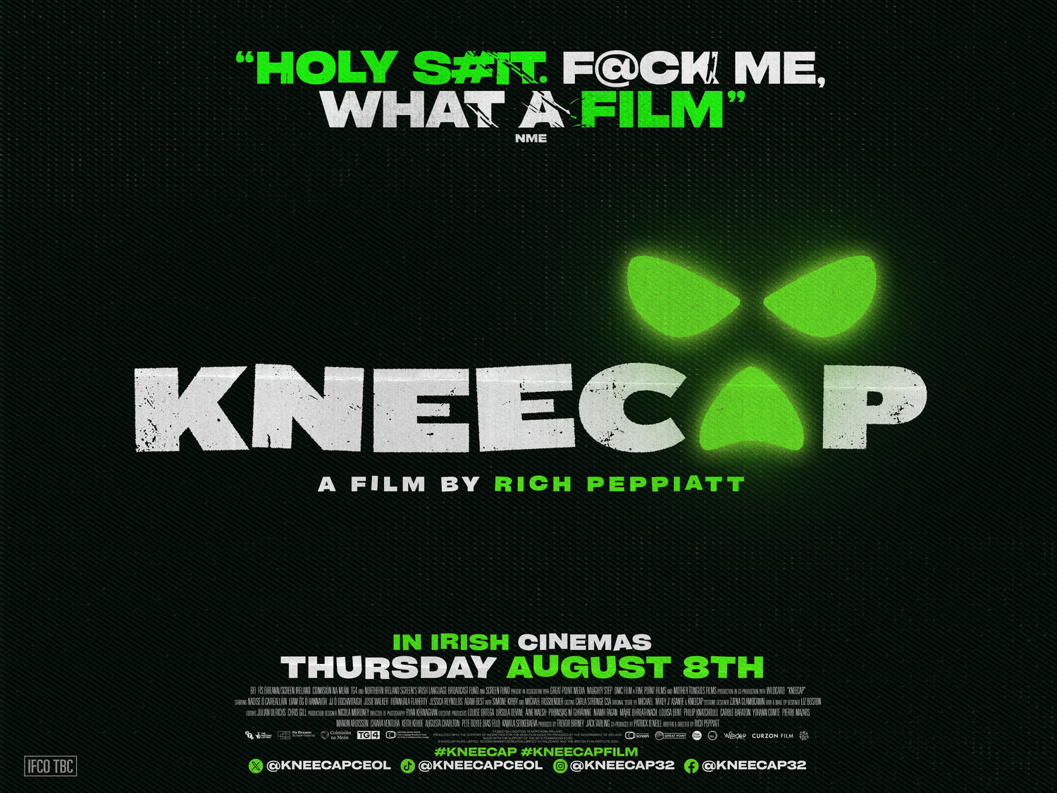 Extra Large Movie Poster Image for Kneecap (#2 of 3)