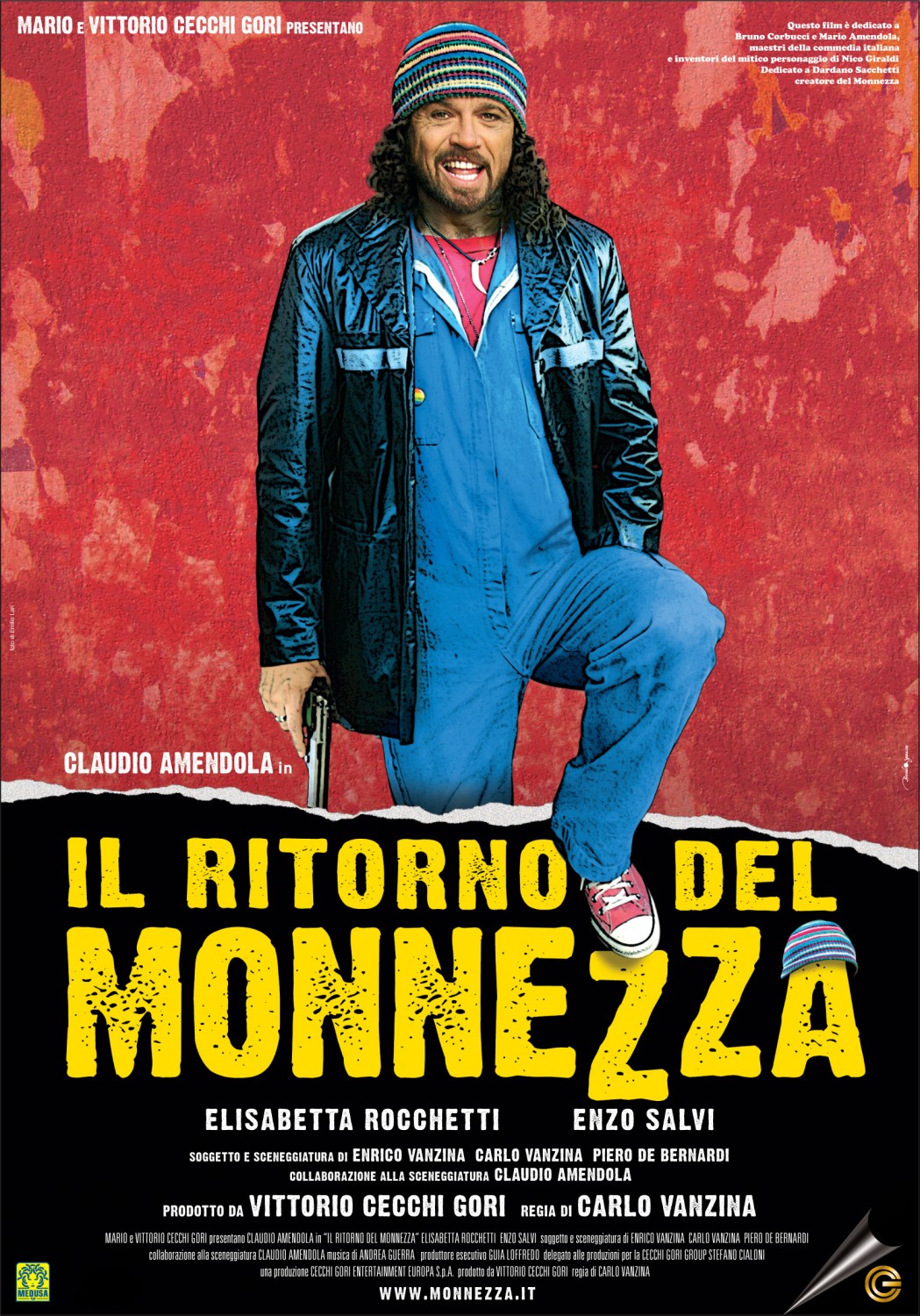 Extra Large Movie Poster Image for Il ritorno del Monnezza 