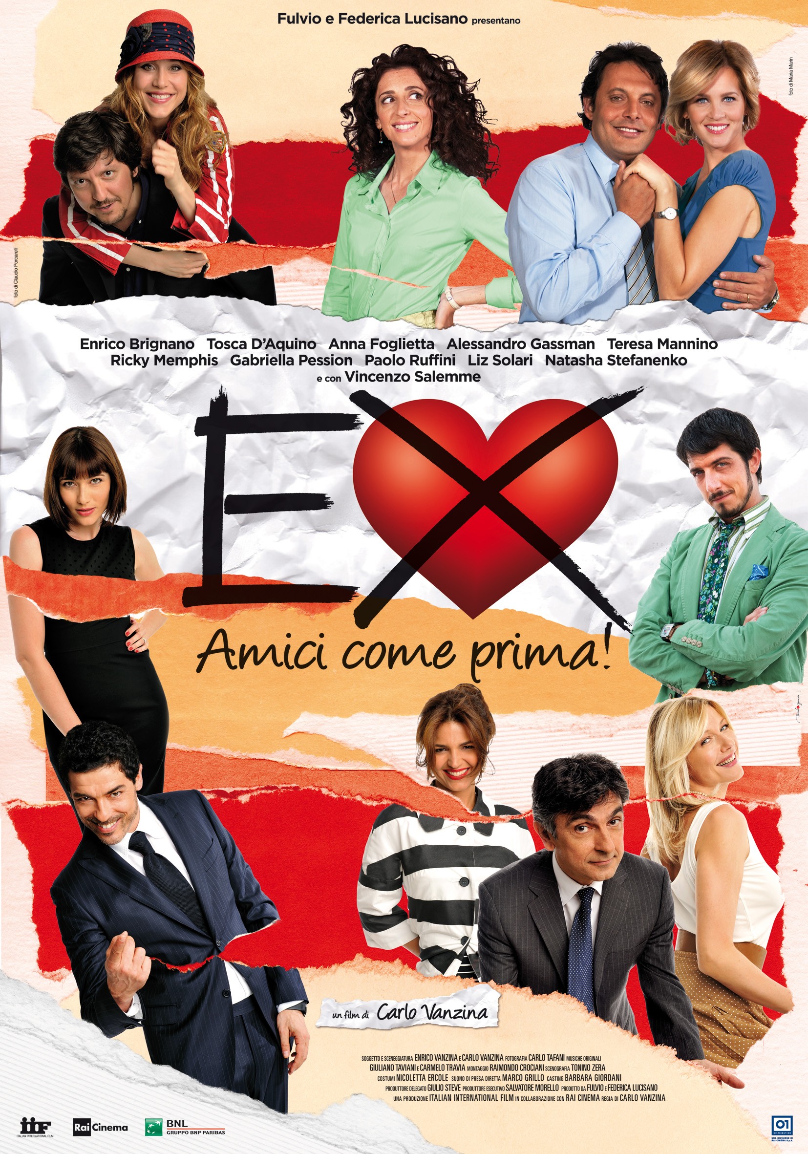 Mega Sized Movie Poster Image for Ex: Amici come prima 