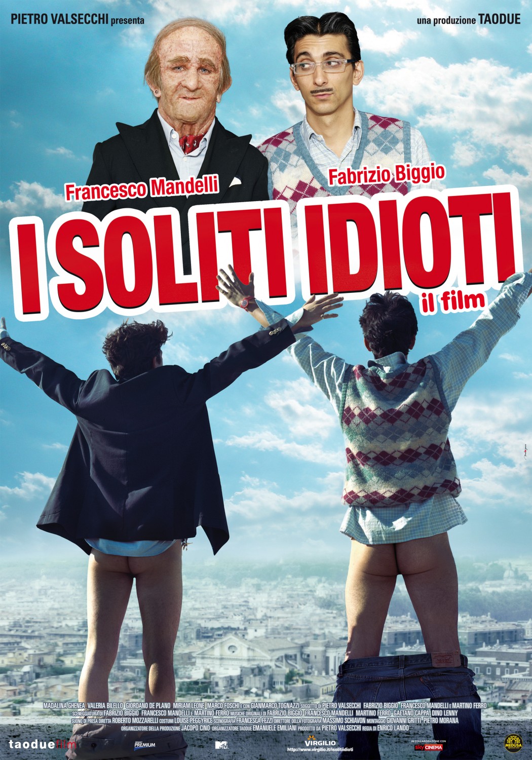 Extra Large Movie Poster Image for I soliti idioti: Il film 