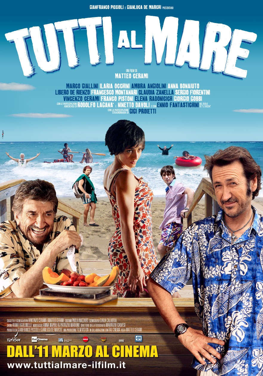 Extra Large Movie Poster Image for Tutti al mare 
