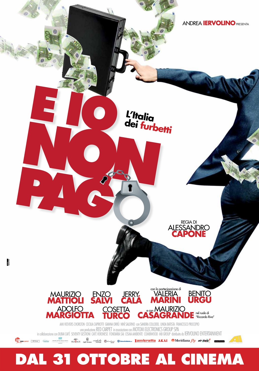 Extra Large Movie Poster Image for E io non pago 