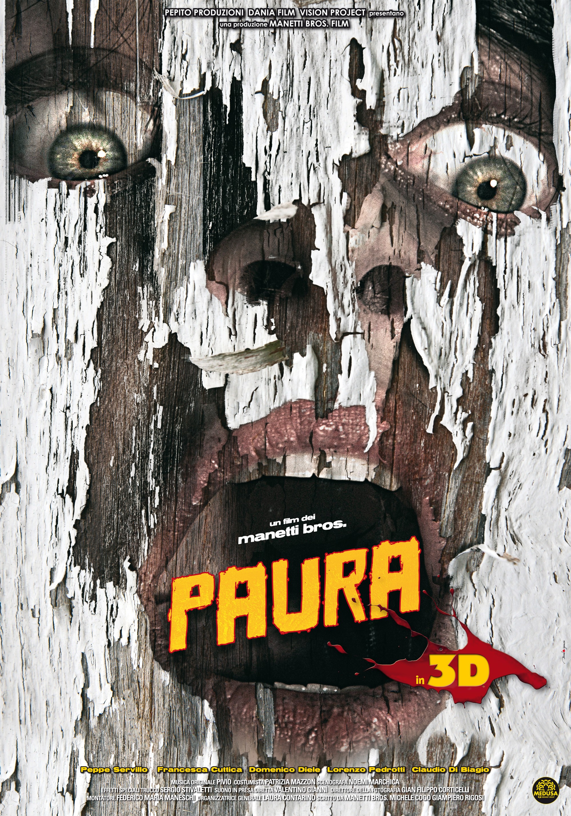 Mega Sized Movie Poster Image for Paura 3D 
