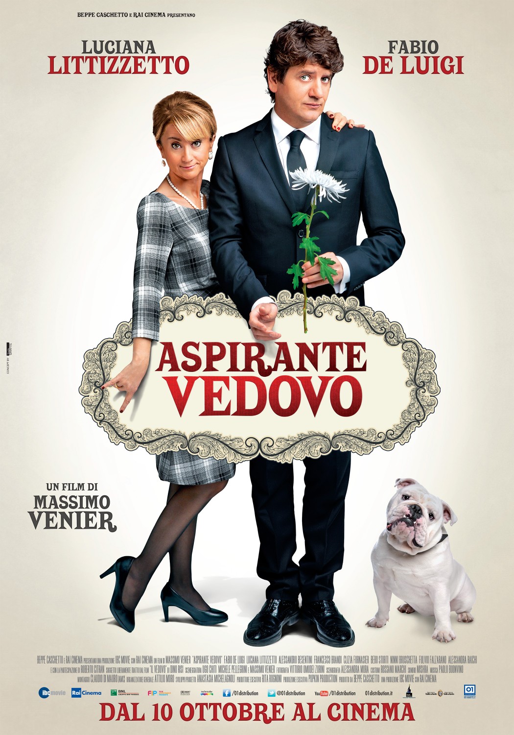 Extra Large Movie Poster Image for Aspirante Vedovo 